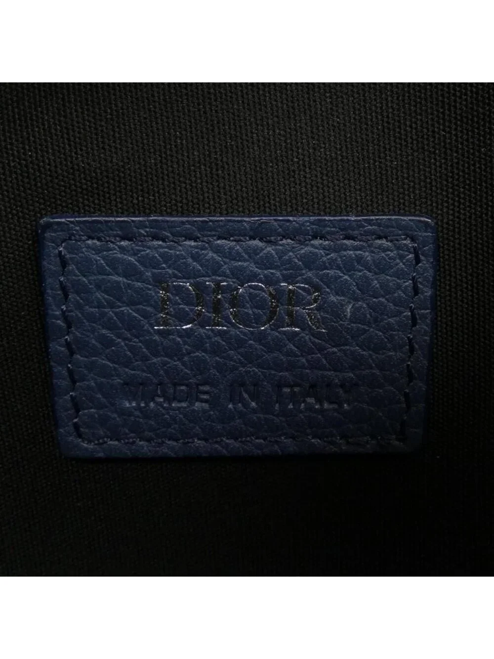 Dior Saddle Bag Shoulder Bag Navy